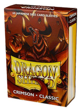 Dragon Shield - Micas Small JPN Size Crimson Classic c/60 - Gamesmart
